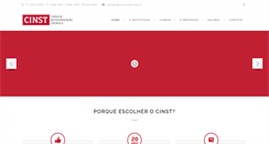 Desktop Screenshot of cursocinst.com.br